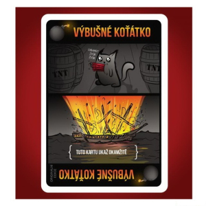 Společenská hra - Výbušná koťátka