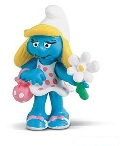 Schleich - Šmoulové, Šmoulinka s kytkou