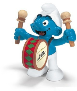 Schleich - Šmoulové, Šmoula Bubeník