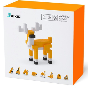 Pixio - Orange Animals (162 kostiček)