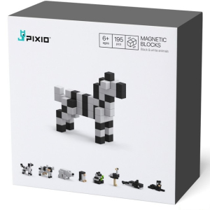 Pixio - Black & White Animals (195 kostiček)