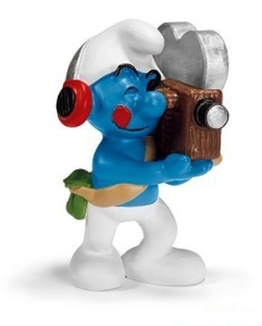 Schleich - Šmoulové, Šmoula kameraman