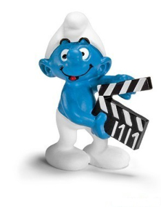 Schleich - Šmoulové, Šmoula s klapkou