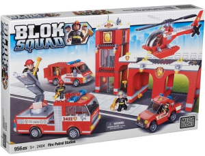 Mega Bloks - Kostky micro, Blok Squad, Požární stanice