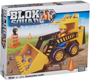 Mega Bloks - Kostky micro, Blok Squad, Stavební Nakladač