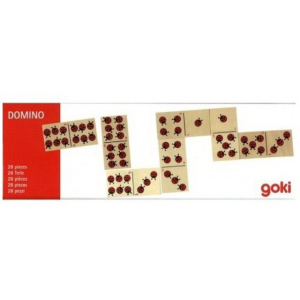 Domino - Berušky dřevěné, 28ks (Goki)