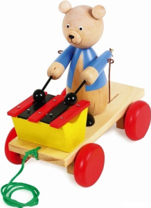 Tahací hračka - Xylofón medvěd (Legler)
