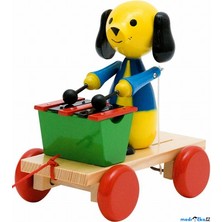 Tahací hračka - Xylofón pes (Woody)