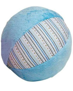 Hračka pro batolata - Balónek s chrastítkem, modrý (’cause)