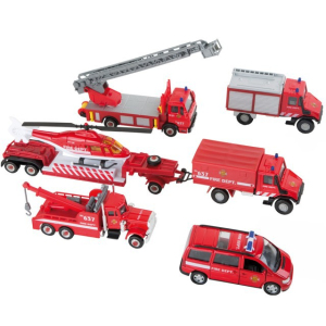 Kovový model - Set hasičů záchranářů Urban Spirit