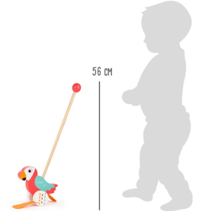 Jezdík na tyči - Plácačka, Papoušek Lori (Small foot)