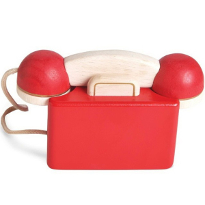 Telefon dětský - Dřevěný retro vintage (Le Toy Van)