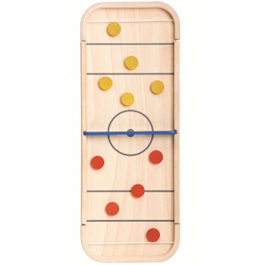 Stolní hra - Shuffleboard dřevěná (PlanToys)