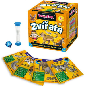 Společenská hra - Brainbox, Zvířata CZ