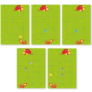 Puzzle magnetické - Hra hladový had (Goki)