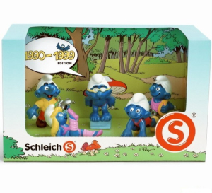 Schleich - Šmoulové, 1990-1999 (set 5 šmoulů)