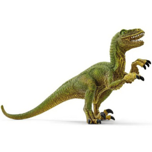 Schleich - Dinosaurus set, Útěk před Velociraptorem na čtyřkolce