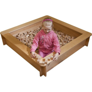 Kostkoviště - Set s 800 přírodními kostkami