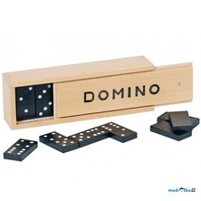 Domino - Klasické černé, 28ks (Legler)