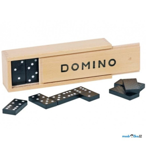 Domino - Klasické černé, 28ks (Legler)