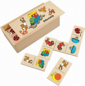 Domino - Mašinka, 28ks (Woody)
