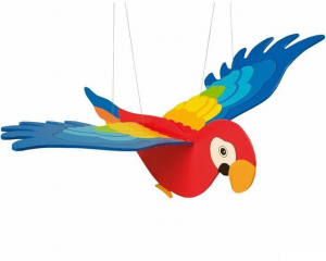 Závěsná hračka - Papoušek velký (Goki)