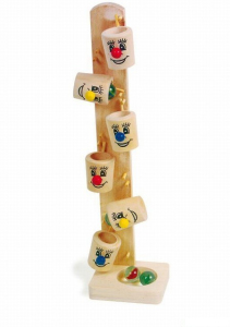 Kuličková dráha - Překlápěcí kalíšky, Klauni (Legler)