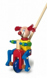 Jezdík na tyči - Klaun na jednokolce (Legler)