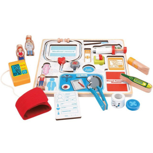 Puzzle na desce - 3D Puzzle Doktor, 15ks (Bino)