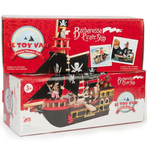 Loď dřevěná - Pirátská loď Barbarossa (Le Toy Van)