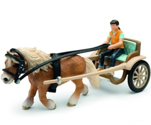 Schleich - Povoz s poníkem