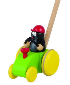 Jezdík na tyči - Strkadlo Krtek v traktoru (Detoa)