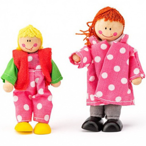 Domeček pro panenky - Se zvonkem a světlem Molly (Woody)