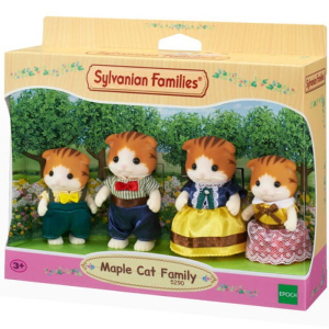 Sylvanian Families - Rodina koček javorových, 4ks