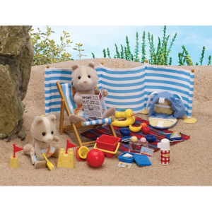 Sylvanian Families - Set, Medvídci na pláži