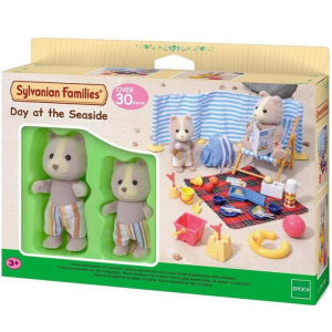 Sylvanian Families - Set, Medvídci na pláži