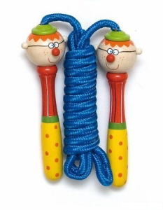 Švihadlo - Pohádková postava (modré), 210cm