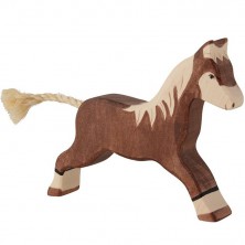 Holztiger - Dřevěné zvířátko, Kůň hnědý