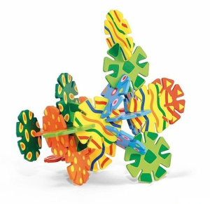 Stavebnice - Barevný svět, 30ks (Woody)