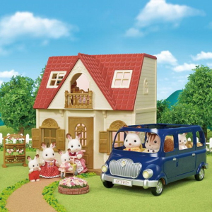 Sylvanian Families - Domeček, Základní s červenou střechou