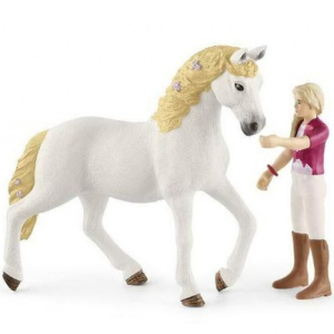 Schleich - Kůň s jezdcem, Blondýna Sofia s pohyblivými klouby