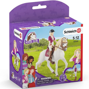 Schleich - Kůň s jezdcem, Blondýna Sofia s pohyblivými klouby