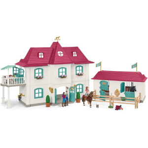 Schleich - Jezdecký klub, Velký dům se stájí a příslušenstvím