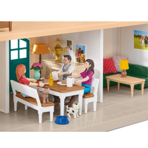 Schleich - Jezdecký klub, Velký dům se stájí a příslušenstvím