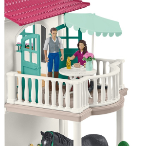 Schleich - Jezdecký klub, Velký dům se stájí a příslušenstvím