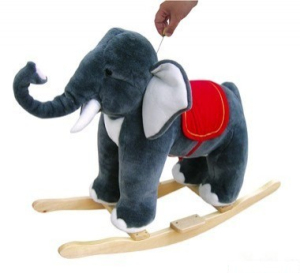 Houpadlo - Houpací slon plyšový (Bino)