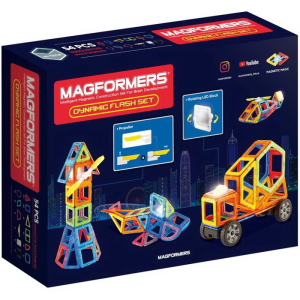 Magformers - Dynamic flash, 54 dílků