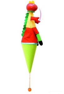 Loutka javajka - Drak v kornoutu, 60cm