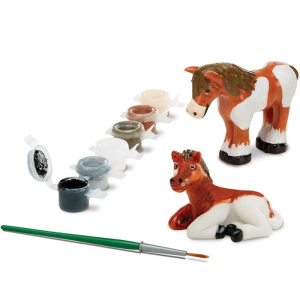 Kreativní sada - Figurky k vymalování, Koně (M&D)