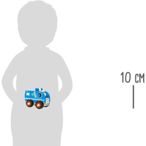 Auto - Policejní modré dřevěné (Small foot)